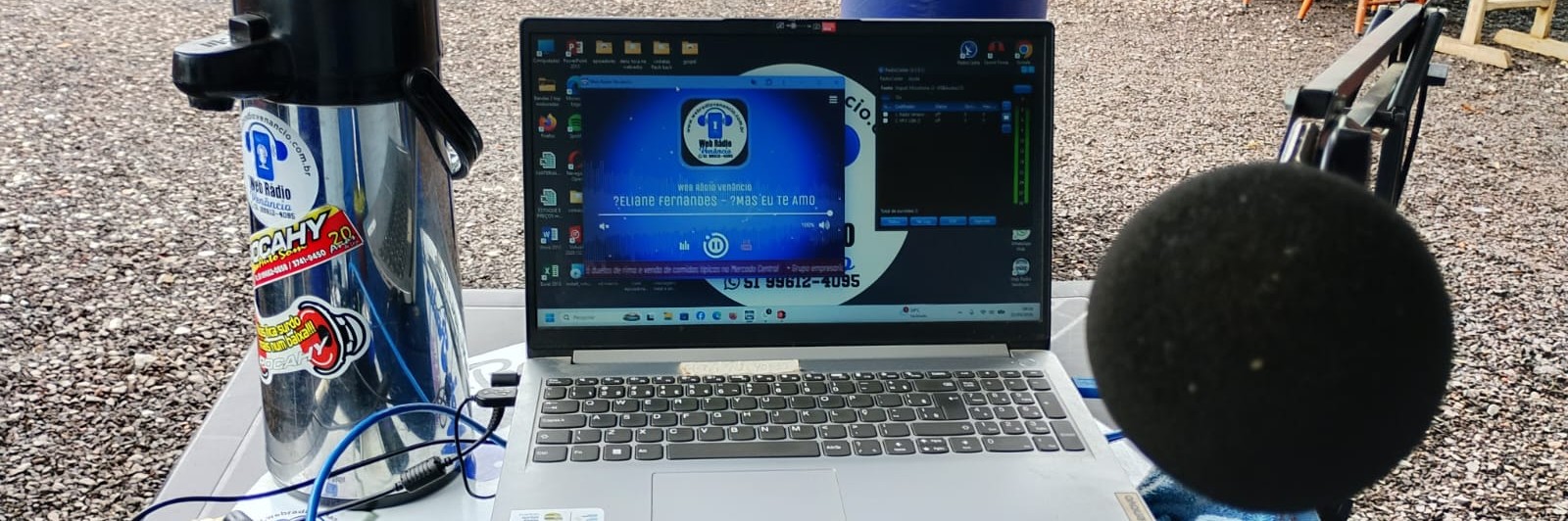 Leva a webradiovenancio para seu evento sua festa na sua comunidade